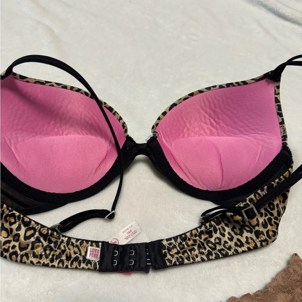 Victorias Secret PINK Leopard Vintage Set